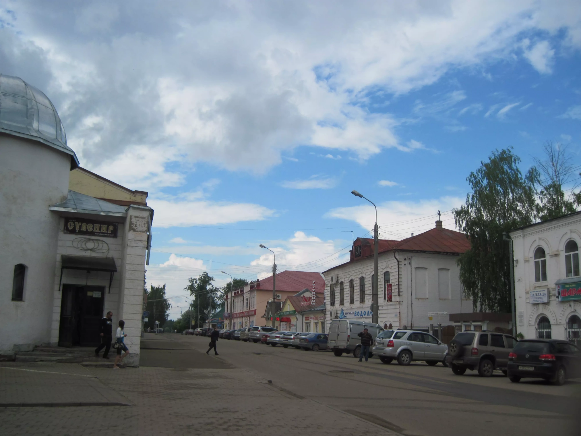 Городская улица Великий Устюг 