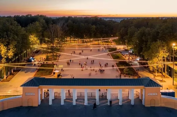 Старинный парк «Швейцария» в Нижнем Новгороде